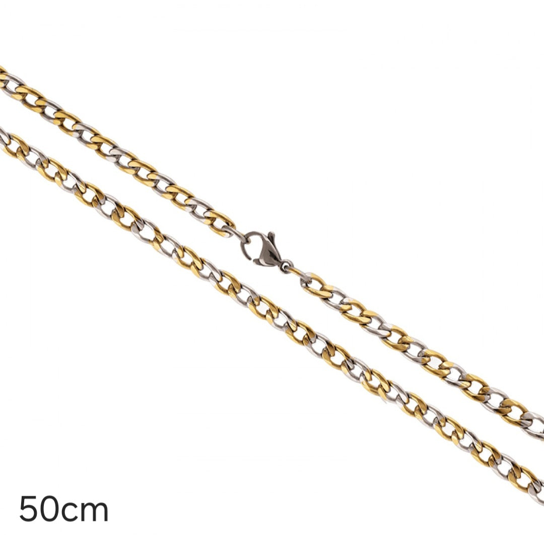 Silver/gold chain