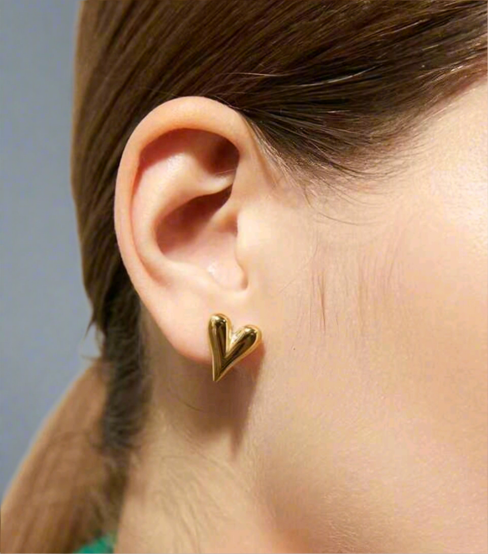 Heart earrings