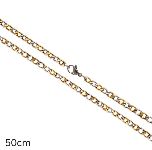 Silver/gold chain