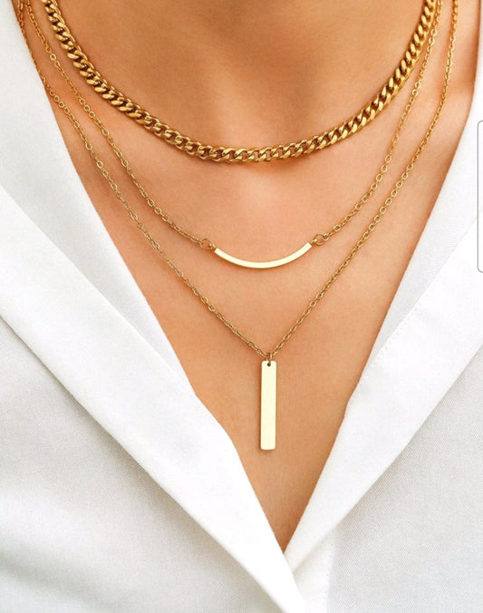 Multichain necklace