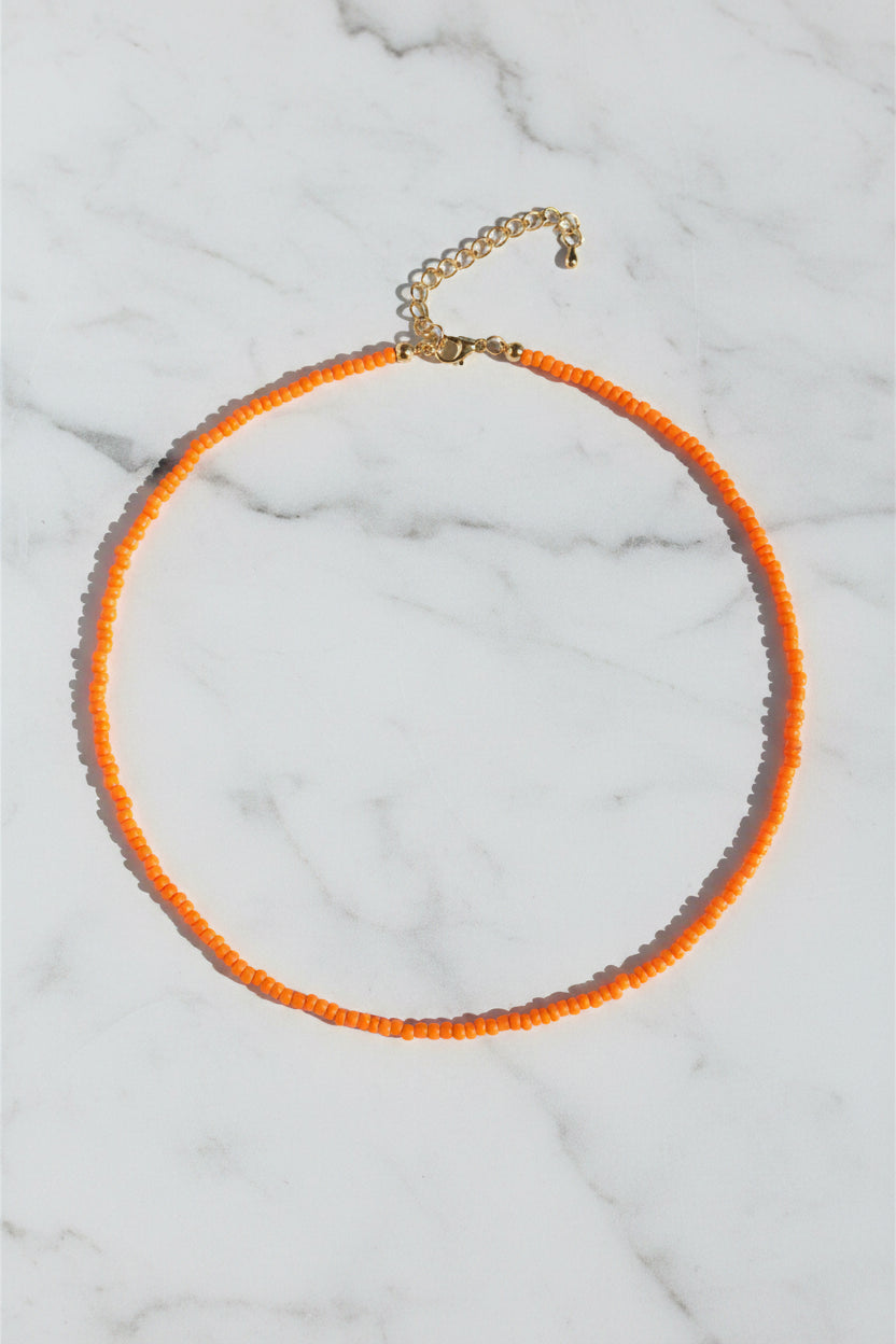 Beaded necklaces