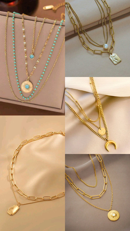 Multi-chain necklaces
