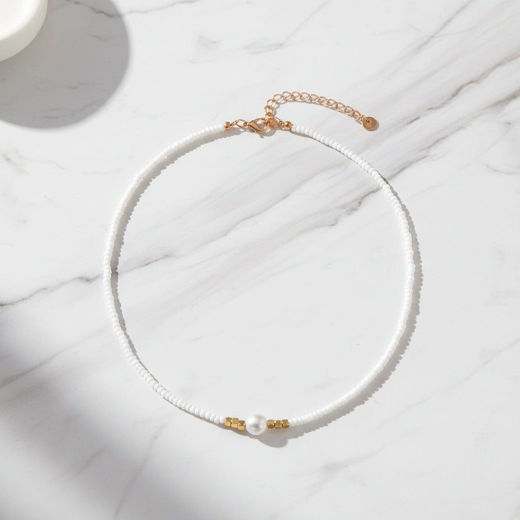 Beaded necklaces